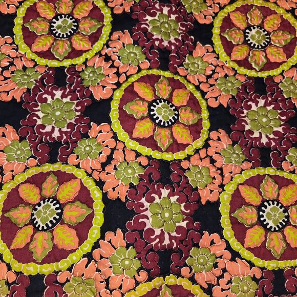 Vtg Size 10 A-Line Skirt Design-Thai for Lord&Taylor Hand Screened in Thailand - Picture 2 of 15